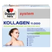 Illustration of the product packaging Doppelherz system Collagen 11.000 front view
